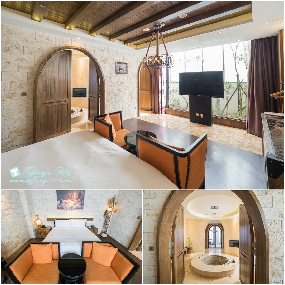 [台中住宿推薦]芭蕾城市渡假旅店/全台唯一獨角獸親子房型超夢幻/Villa主題房型寬敞又有特色