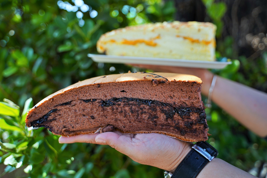 蚵仔寮 古早味蛋糕 小吃 必吃 伴手理 無油蛋糕 品銘 高雄美食