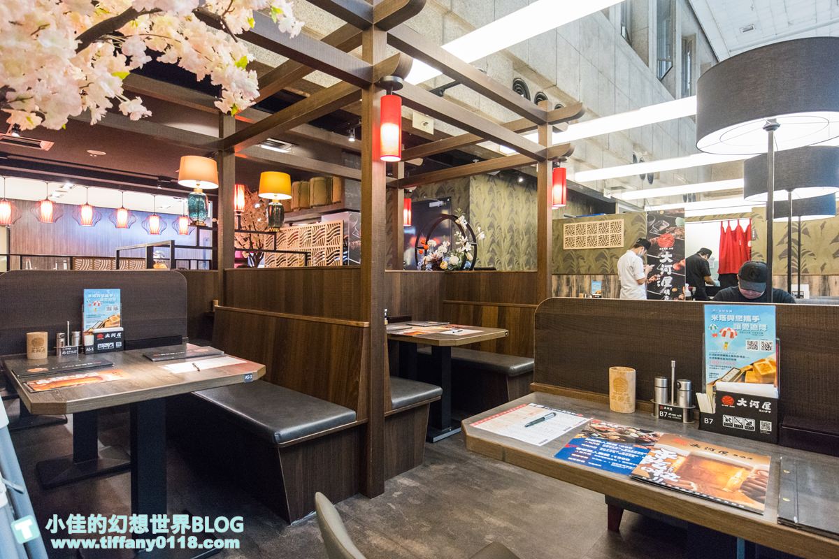 [微風台北車站美食]大河屋燒肉丼串燒(附菜單)/味噌湯飲料喝到飽/丼飯跟串燒都好吃