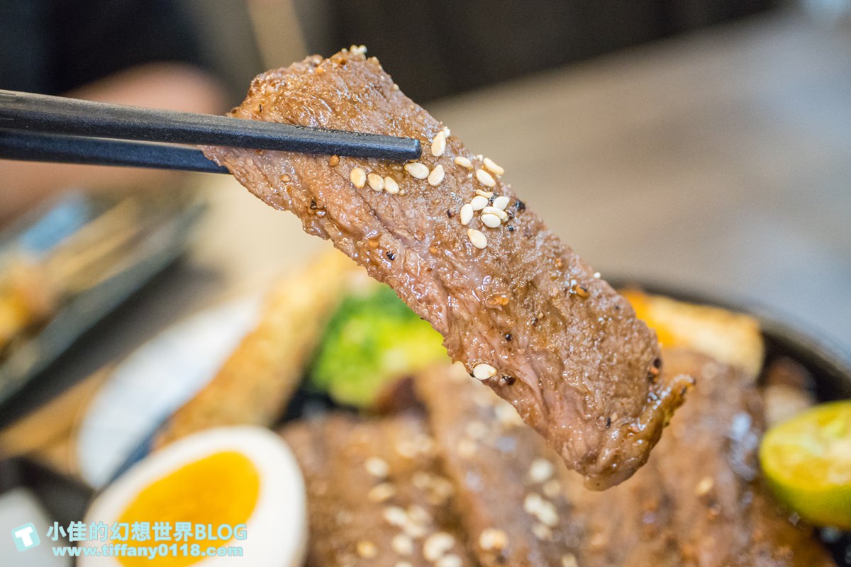 [微風台北車站美食]大河屋燒肉丼串燒(附菜單)/味噌湯飲料喝到飽/丼飯跟串燒都好吃