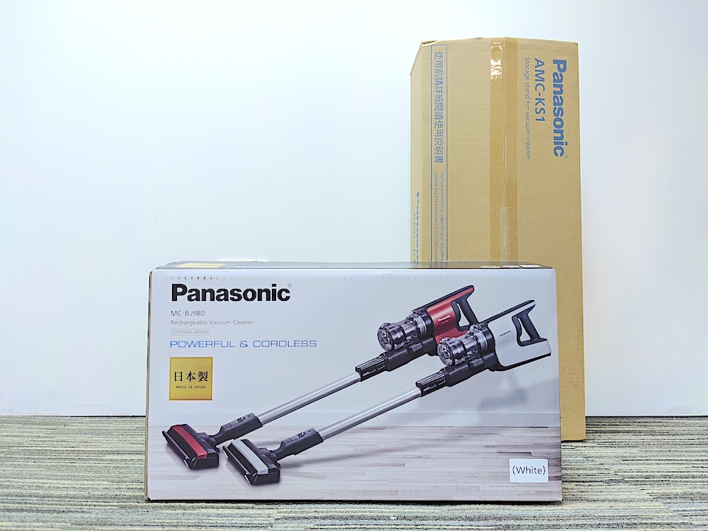 Panasonic 日本製 無線吸塵器 MC-BJ980 開箱