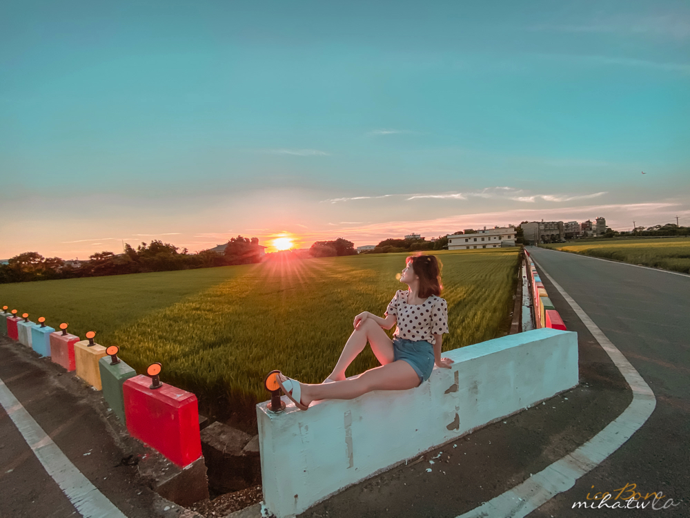 青埔景點,桃園景點,彩虹稻田,彩虹景點
