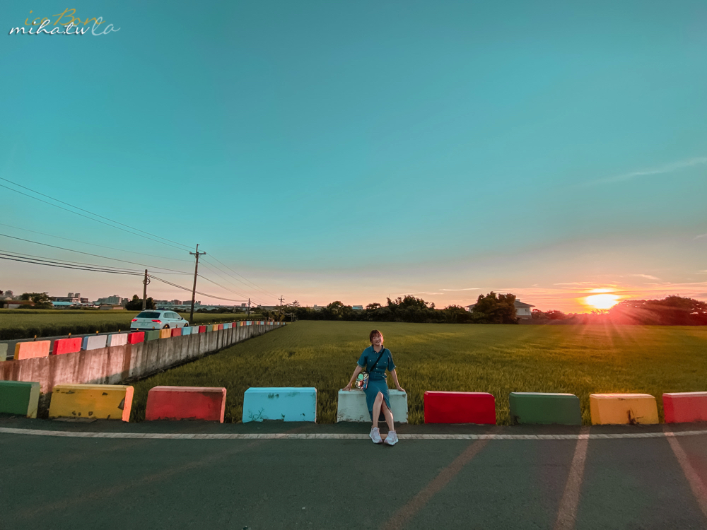 青埔景點,桃園景點,彩虹稻田,彩虹景點