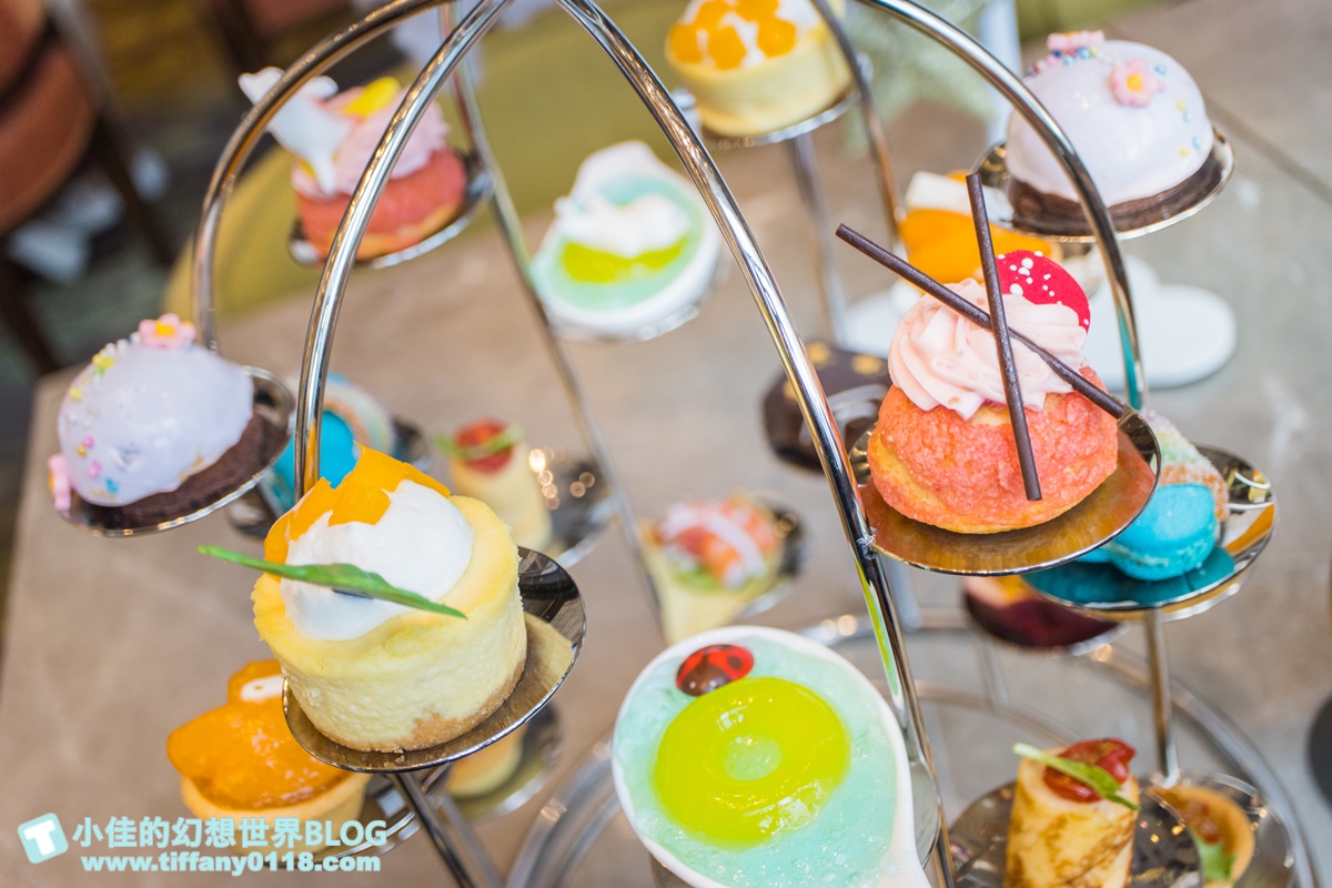 [台北下午茶]台北南港六福萬怡大廳酒吧/超值夢幻跟著雲朵去旅行鳥籠下午茶/好吃好拍的雙人下午茶推薦