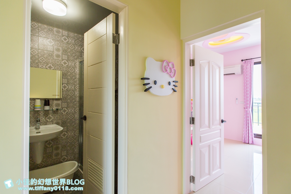 [宜蘭民宿推薦‧冬山]情園親子民宿1館/溜滑梯主題房型+木作帳篷屋+球池+大片田野風光