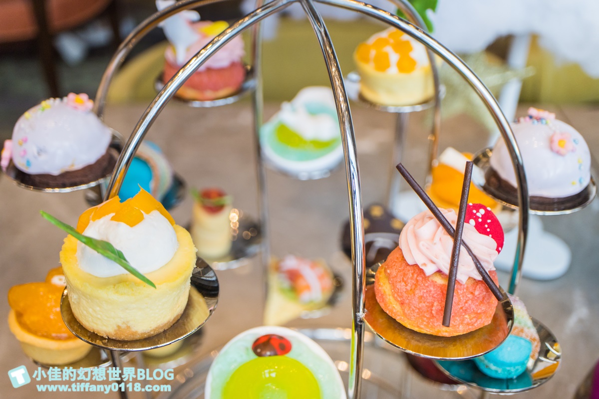 [台北下午茶]台北南港六福萬怡大廳酒吧/超值夢幻跟著雲朵去旅行鳥籠下午茶/好吃好拍的雙人下午茶推薦