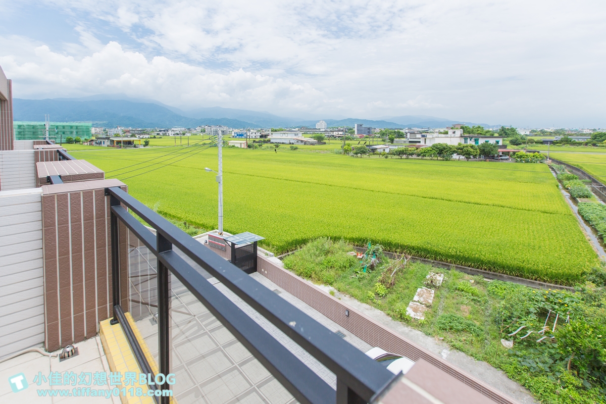 [宜蘭民宿推薦‧冬山]情園親子民宿1館/溜滑梯主題房型+木作帳篷屋+球池+大片田野風光
