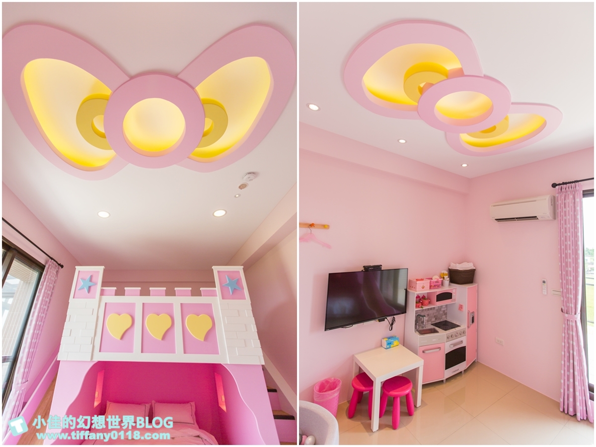 [宜蘭民宿推薦‧冬山]情園親子民宿1館/溜滑梯主題房型+木作帳篷屋+球池+大片田野風光