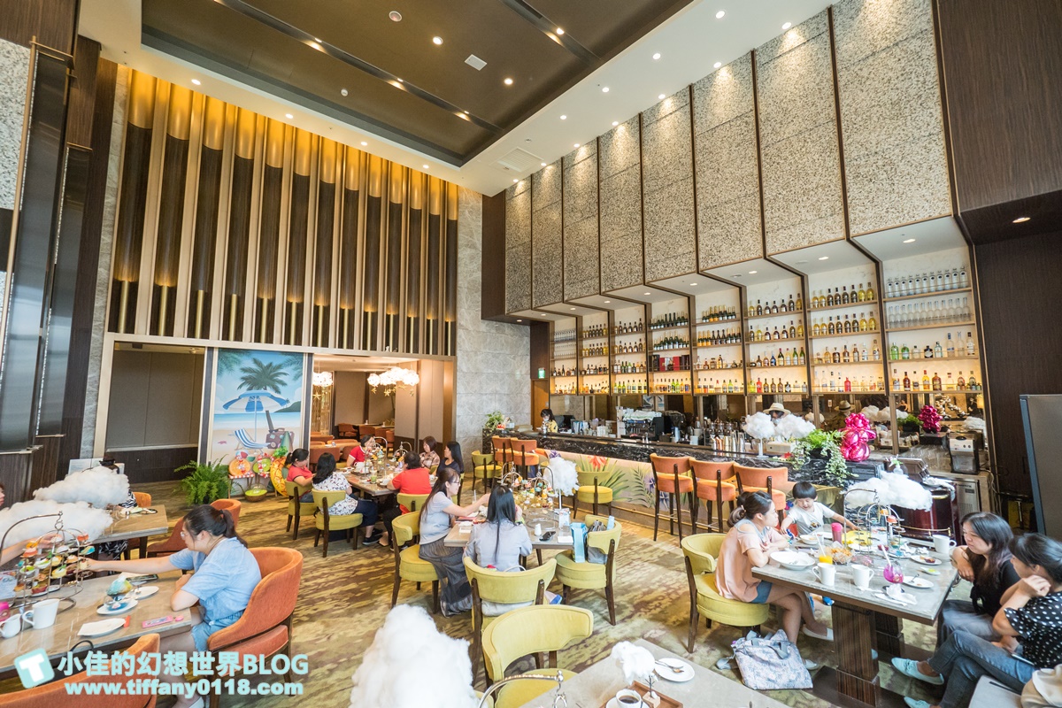 [台北下午茶]台北南港六福萬怡大廳酒吧/超值夢幻跟著雲朵去旅行鳥籠下午茶/好吃好拍的雙人下午茶推薦