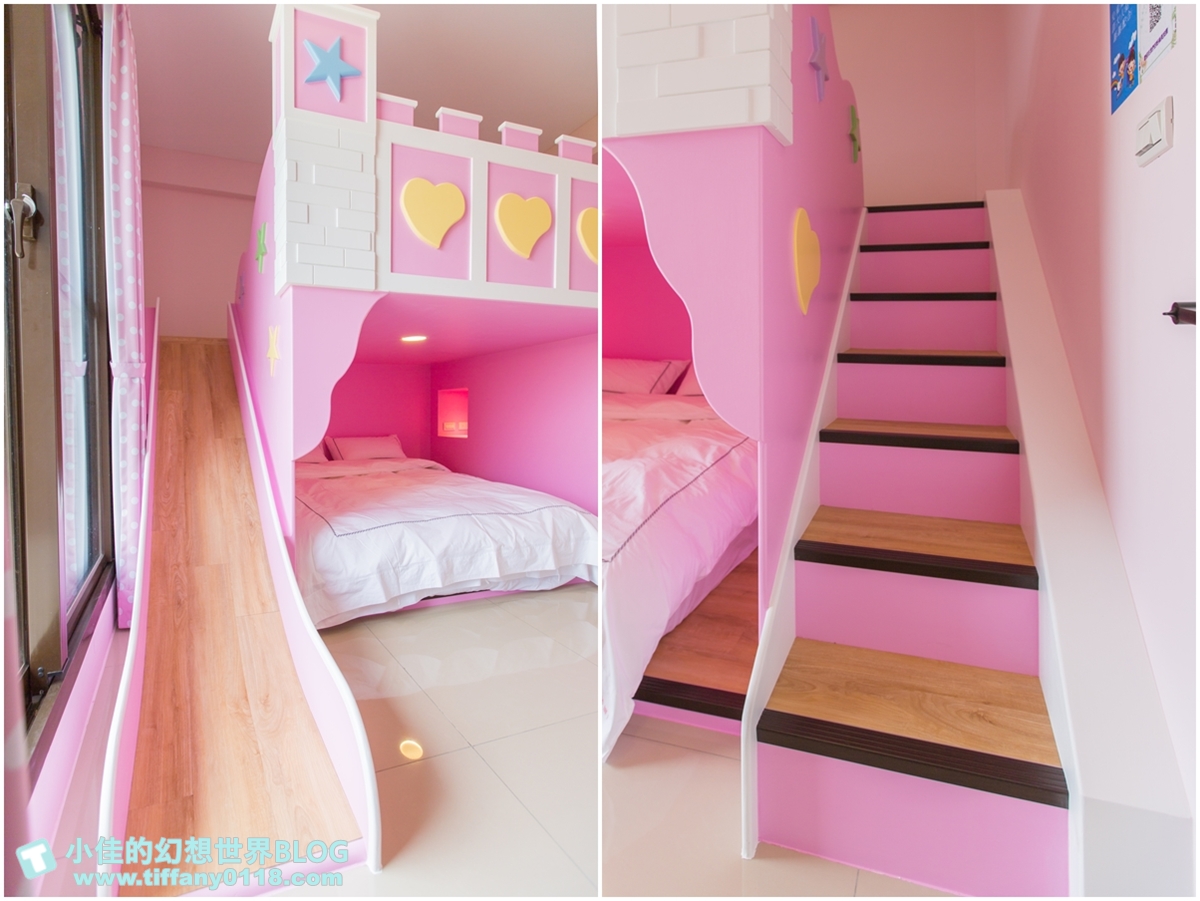 [宜蘭民宿推薦‧冬山]情園親子民宿1館/溜滑梯主題房型+木作帳篷屋+球池+大片田野風光