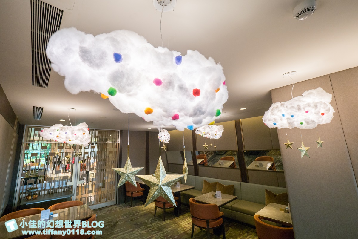 [台北下午茶]台北南港六福萬怡大廳酒吧/超值夢幻跟著雲朵去旅行鳥籠下午茶/好吃好拍的雙人下午茶推薦