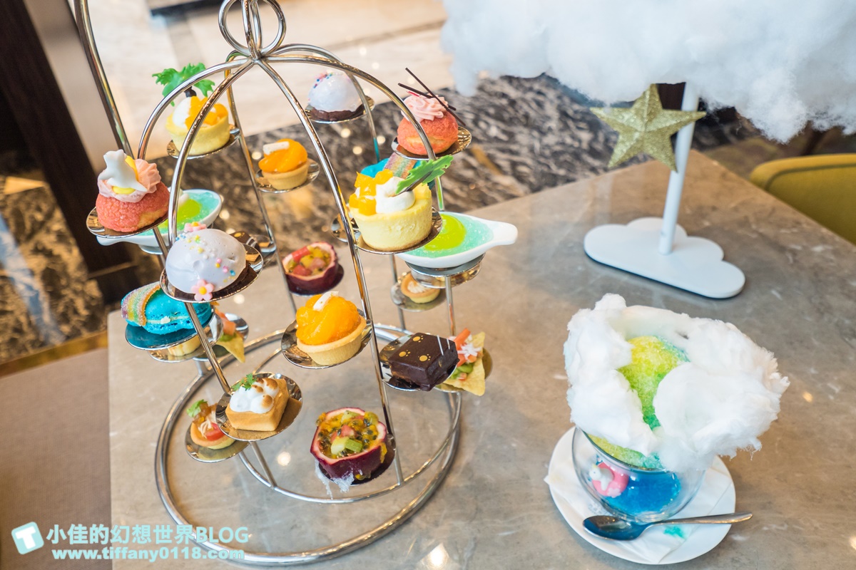 [台北下午茶]台北南港六福萬怡大廳酒吧/超值夢幻跟著雲朵去旅行鳥籠下午茶/好吃好拍的雙人下午茶推薦
