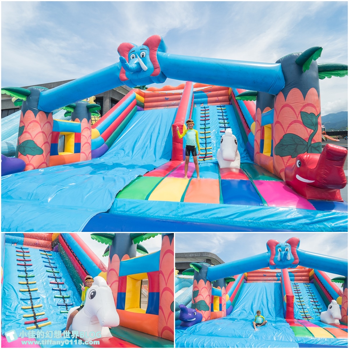 2020宜蘭綺麗童玩派對/一票玩到底/戶外氣墊水上設施+綺麗寶石博物館+蝴蝶藝術館+馬賽克DIY任妳玩超划算