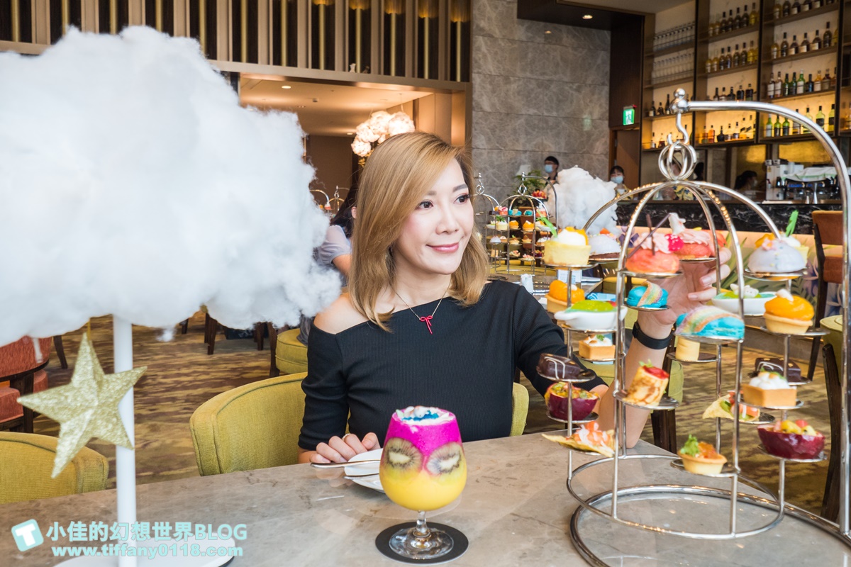 [台北下午茶]台北南港六福萬怡大廳酒吧/超值夢幻跟著雲朵去旅行鳥籠下午茶/好吃好拍的雙人下午茶推薦