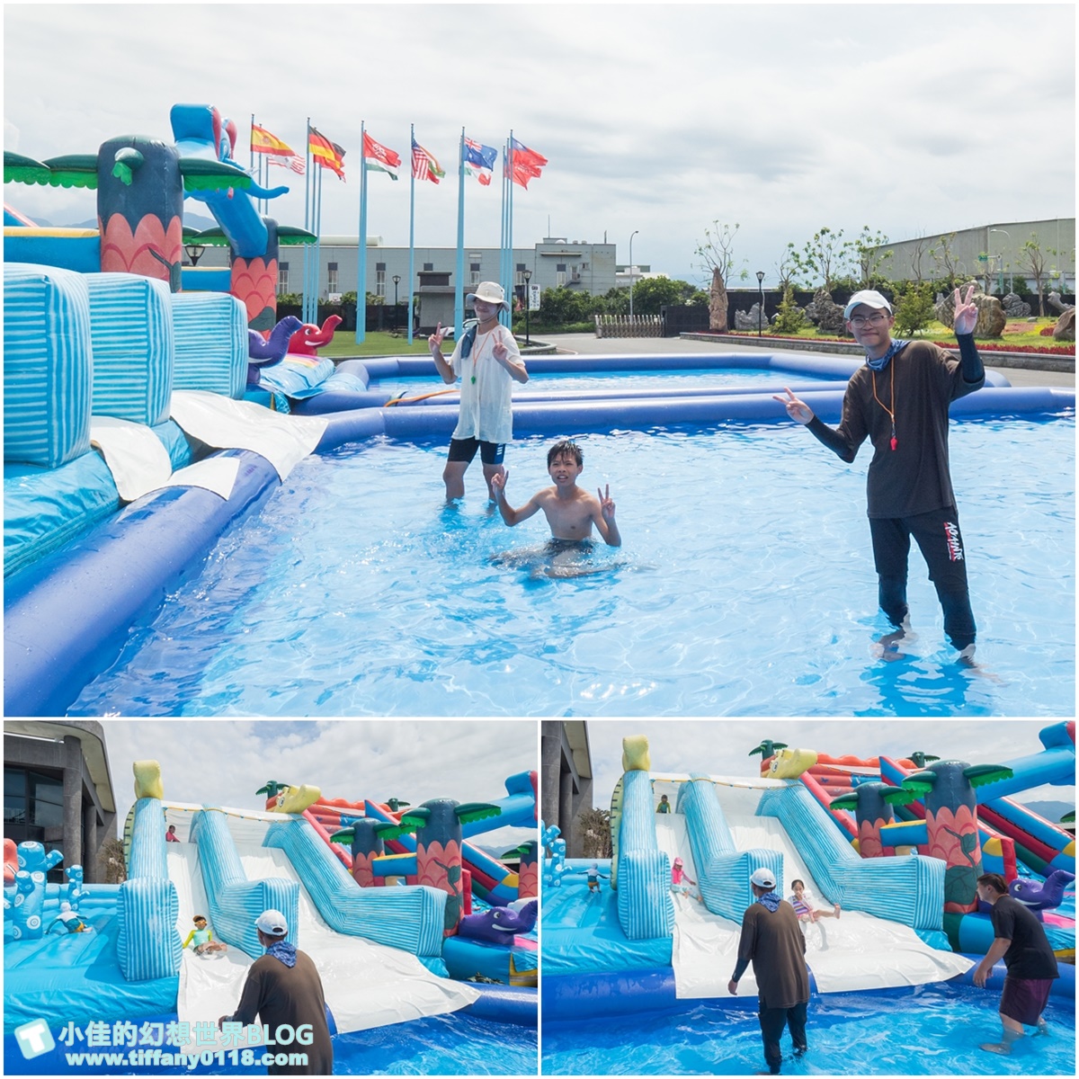 2020宜蘭綺麗童玩派對/一票玩到底/戶外氣墊水上設施+綺麗寶石博物館+蝴蝶藝術館+馬賽克DIY任妳玩超划算