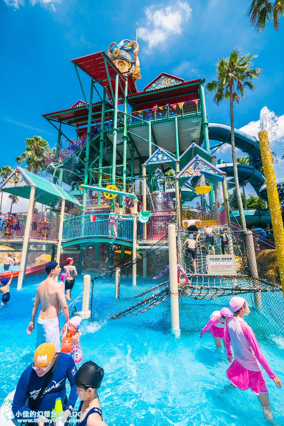 [台中玩水景點]麗寶樂園馬拉灣全攻略/10項水上設施+餐廳介紹/讓妳玩好玩滿再回家
