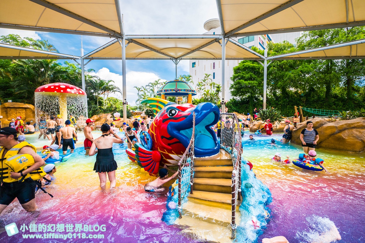 [台中玩水景點]麗寶樂園馬拉灣全攻略/10項水上設施+餐廳介紹/讓妳玩好玩滿再回家