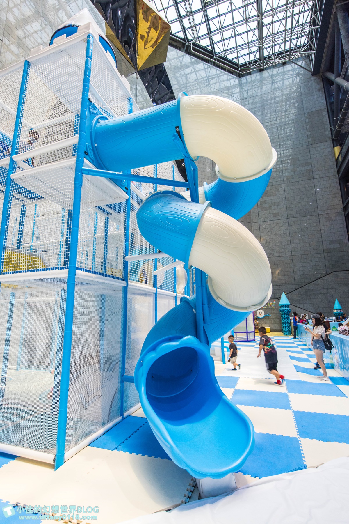 [高雄展覽]高雄科工館熱雪天堂探索樂園/溜滑梯+雪盆+冰原叢林攀爬設施+雪沙/高雄雪展