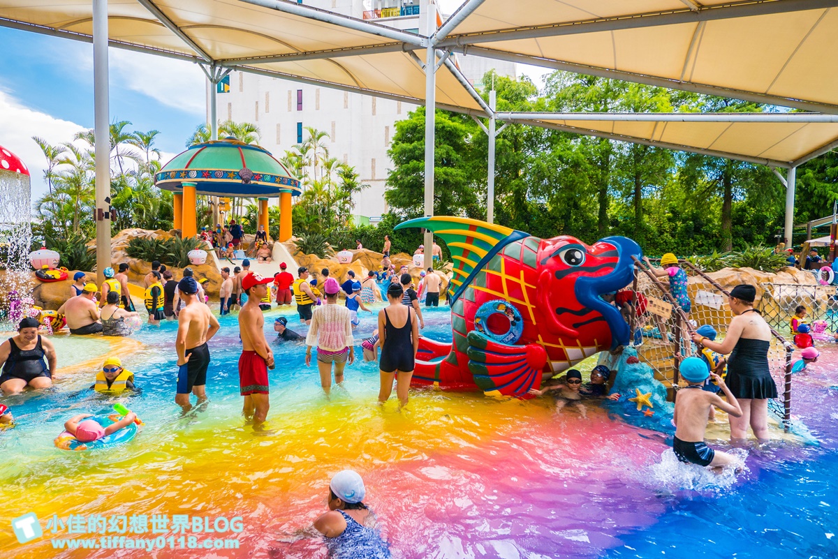 [台中玩水景點]麗寶樂園馬拉灣全攻略/10項水上設施+餐廳介紹/讓妳玩好玩滿再回家