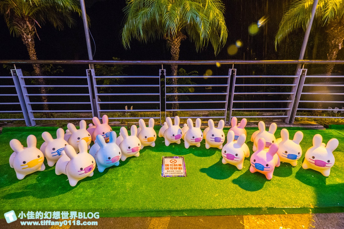 2020碧潭地景藝術「幾米 向月亮許願」/15公尺高月亮蛋糕+超萌兔子及小熊/月兔藝術大街超好拍