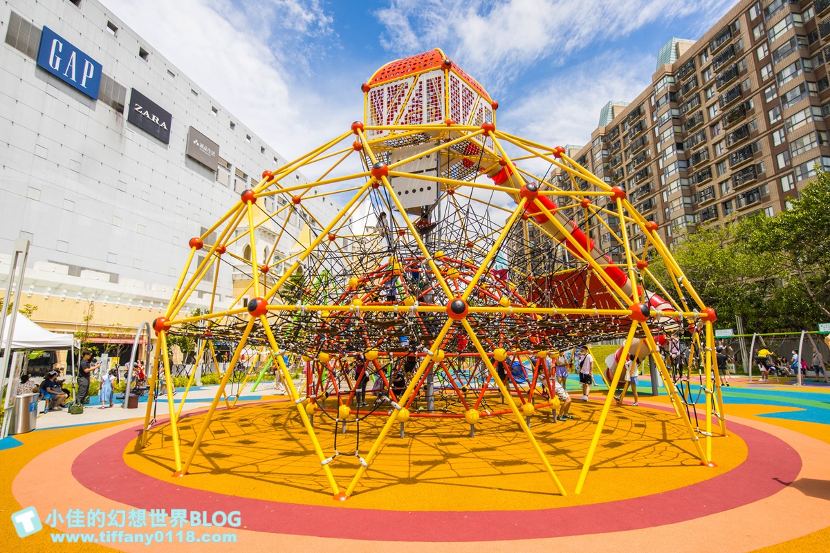 [桃園景點]台茂公園兒童遊戲場(免費景點)/戶外5500坪五大主題設施/桃園免費親子景點推薦