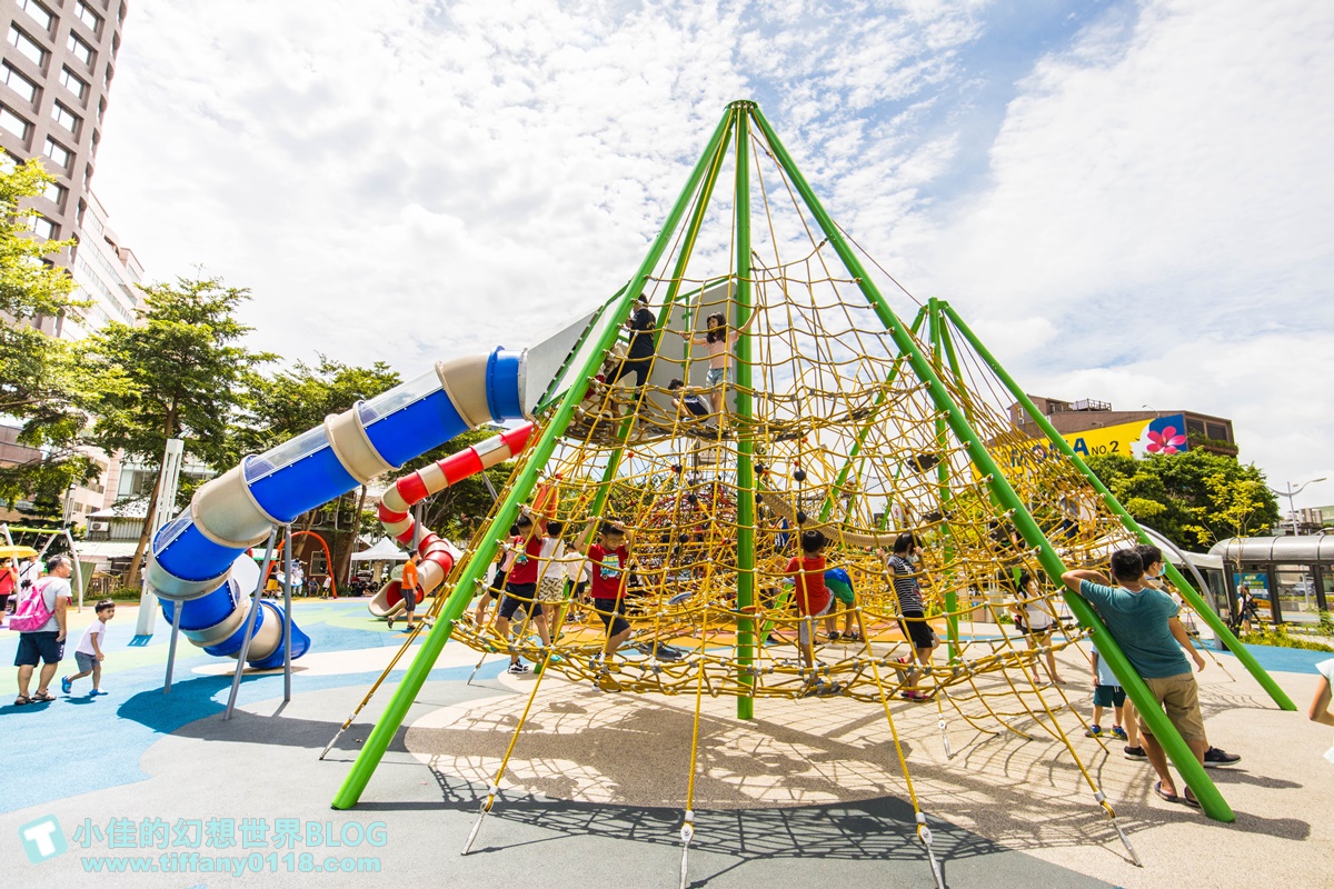[桃園景點]台茂公園兒童遊戲場(免費景點)/戶外5500坪五大主題設施/桃園免費親子景點推薦