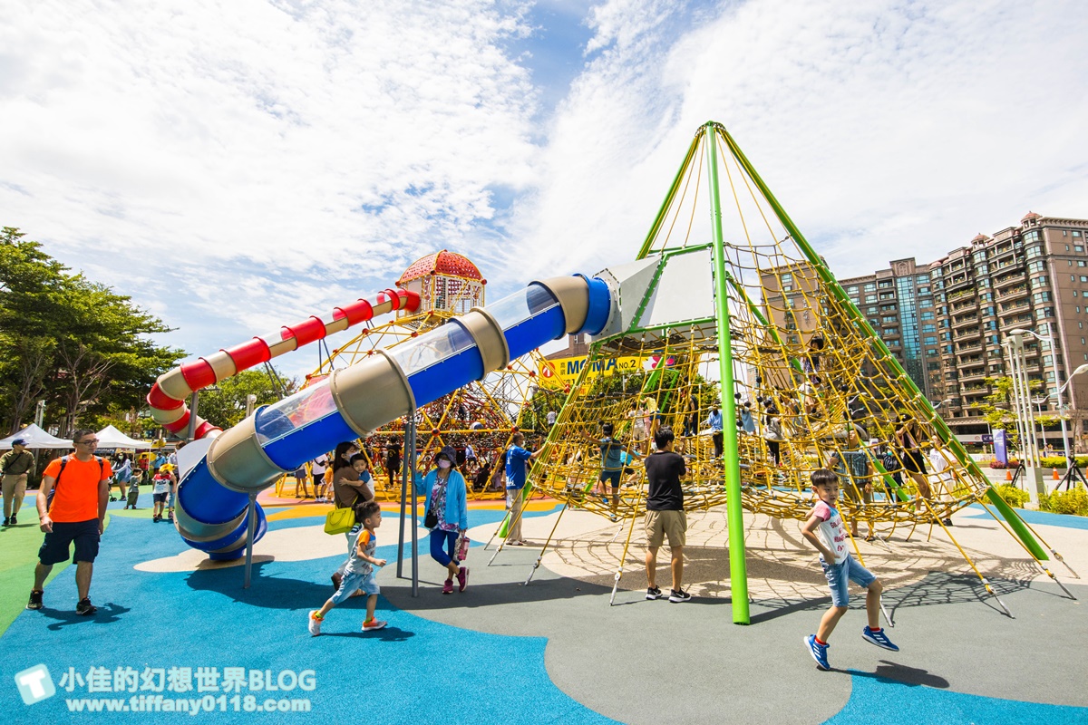 [桃園景點]台茂公園兒童遊戲場(免費景點)/戶外5500坪五大主題設施/桃園免費親子景點推薦