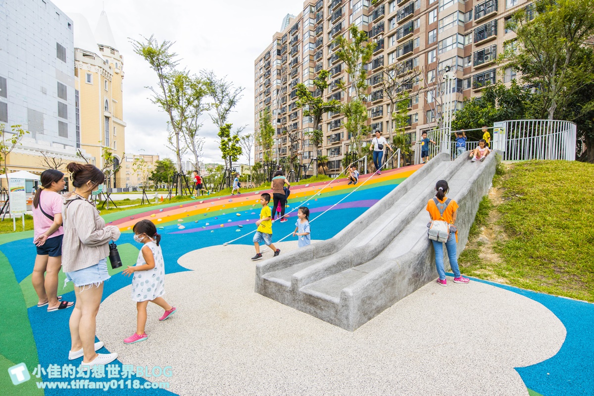 [桃園景點]台茂公園兒童遊戲場(免費景點)/戶外5500坪五大主題設施/桃園免費親子景點推薦