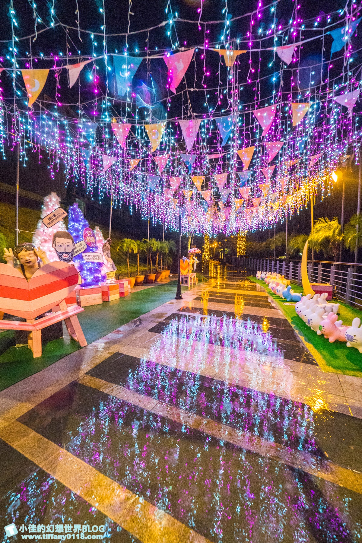 2020碧潭地景藝術「幾米 向月亮許願」/15公尺高月亮蛋糕+超萌兔子及小熊/月兔藝術大街超好拍