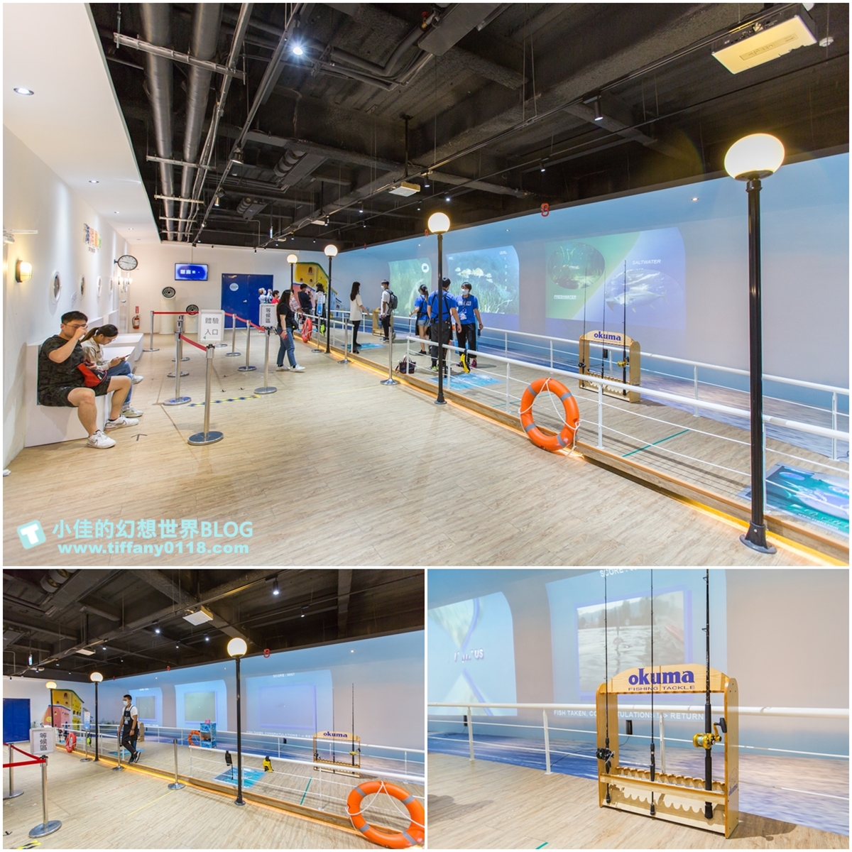 [台中景點]寶熊漁樂碼頭/全球唯一巨無霸釣魚機/3D劇場、DIY、虛擬釣場/台中室內景點推薦