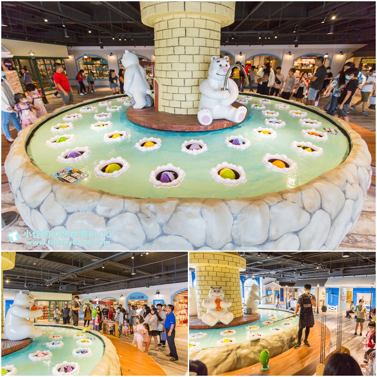 [台中景點]寶熊漁樂碼頭/全球唯一巨無霸釣魚機/3D劇場、DIY、虛擬釣場/台中室內景點推薦