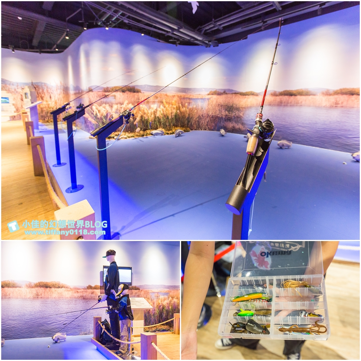 [台中景點]寶熊漁樂碼頭/全球唯一巨無霸釣魚機/3D劇場、DIY、虛擬釣場/台中室內景點推薦