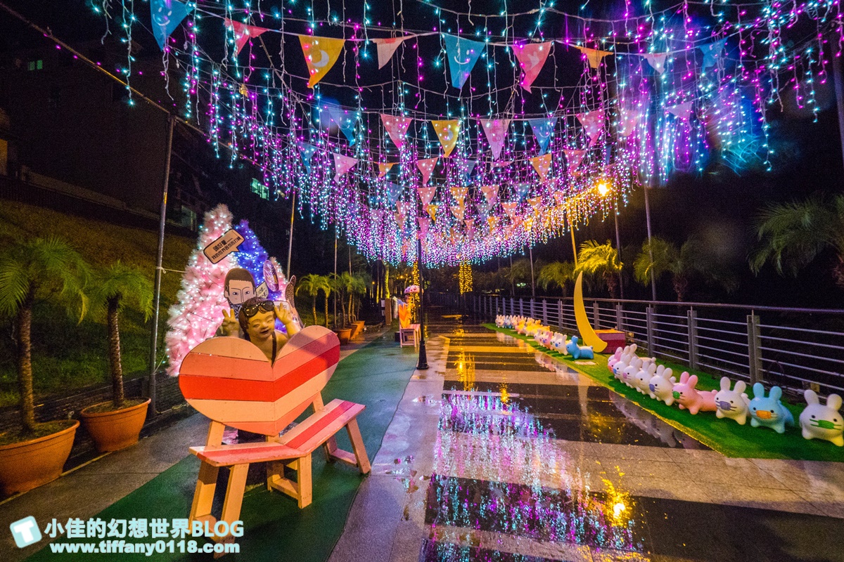 2020碧潭地景藝術「幾米 向月亮許願」/15公尺高月亮蛋糕+超萌兔子及小熊/月兔藝術大街超好拍