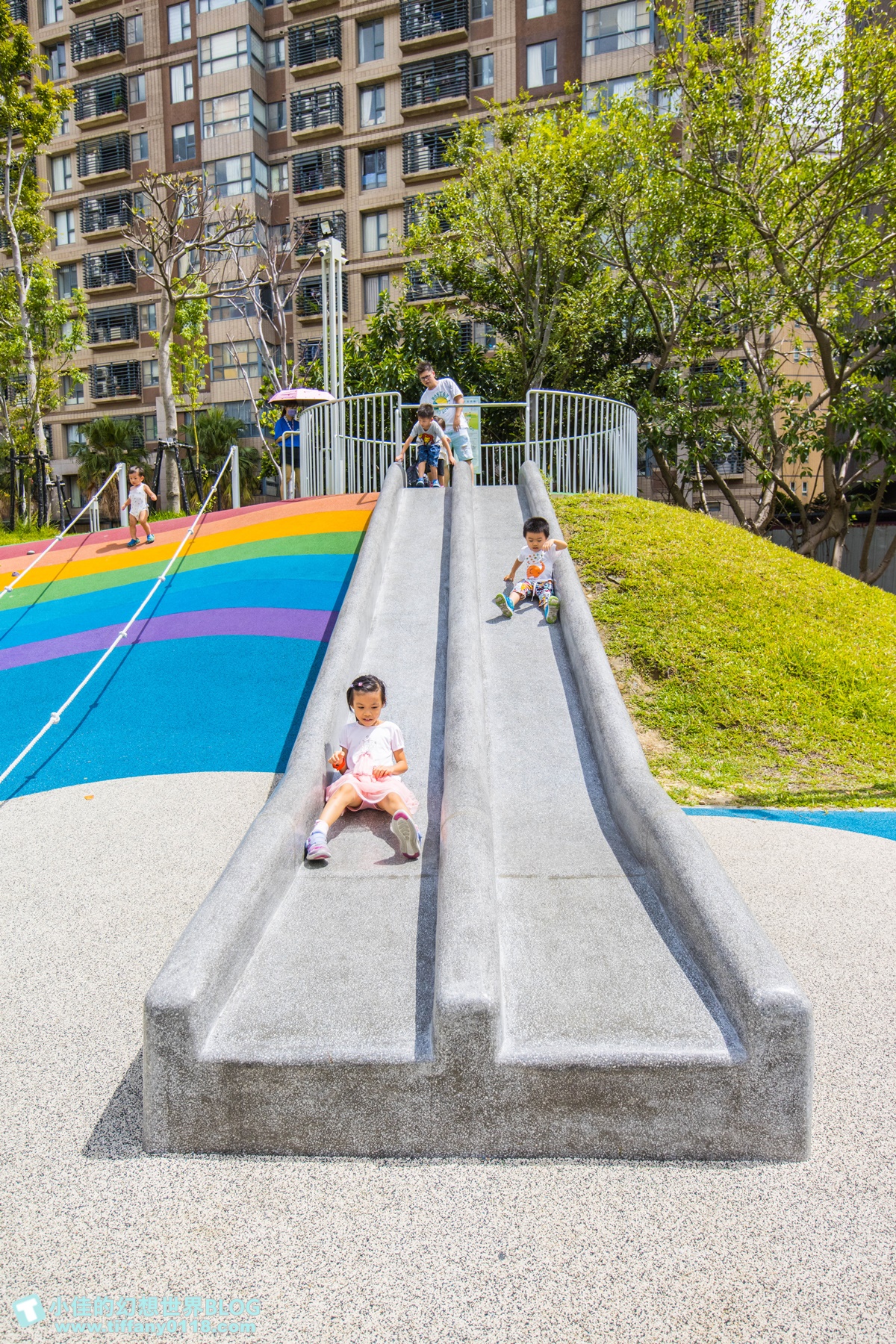 [桃園景點]台茂公園兒童遊戲場(免費景點)/戶外5500坪五大主題設施/桃園免費親子景點推薦