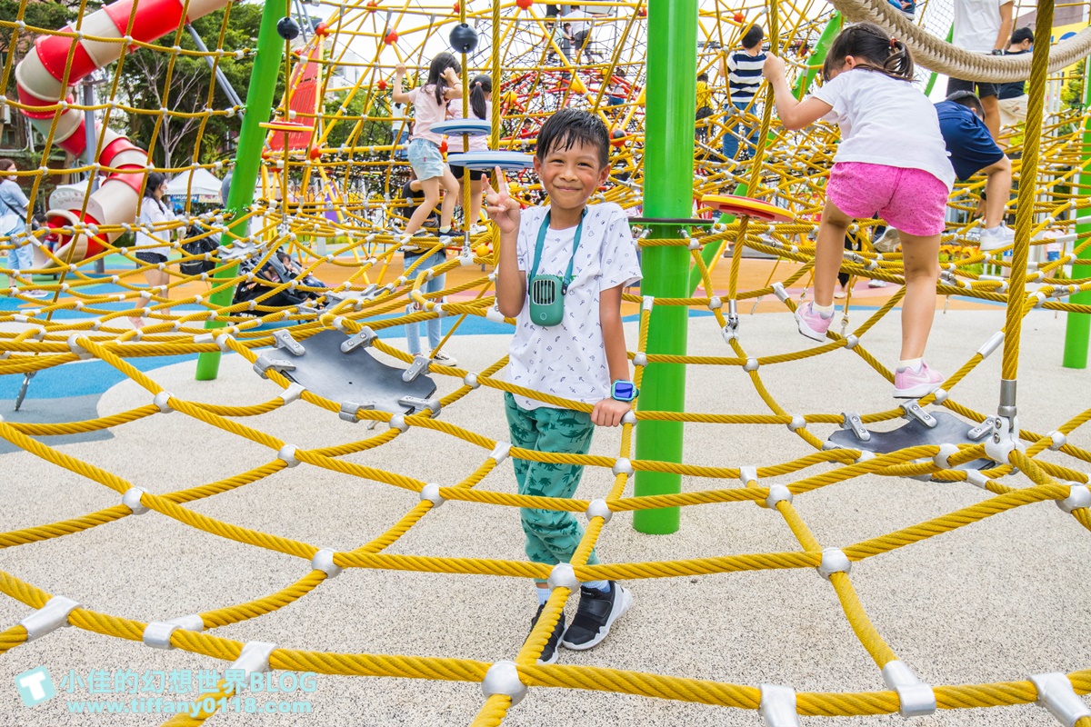 [桃園景點]台茂公園兒童遊戲場(免費景點)/戶外5500坪五大主題設施/桃園免費親子景點推薦