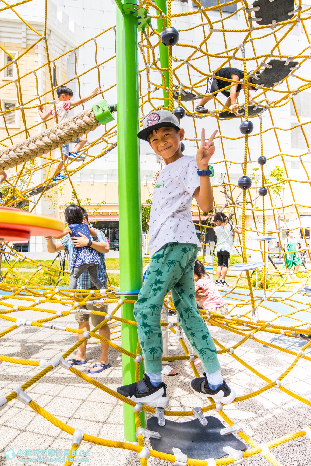 [桃園景點]台茂公園兒童遊戲場(免費景點)/戶外5500坪五大主題設施/桃園免費親子景點推薦