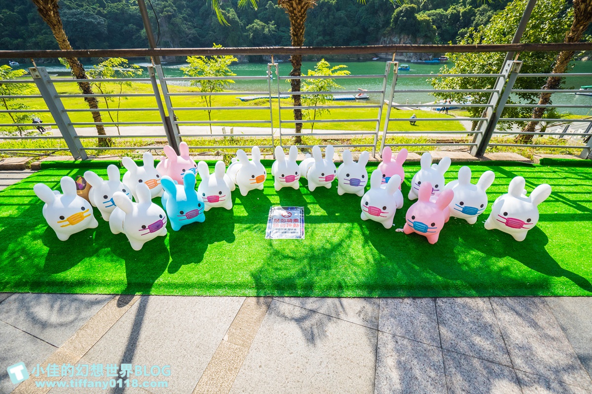 2020碧潭地景藝術「幾米 向月亮許願」/15公尺高月亮蛋糕+超萌兔子及小熊/月兔藝術大街超好拍