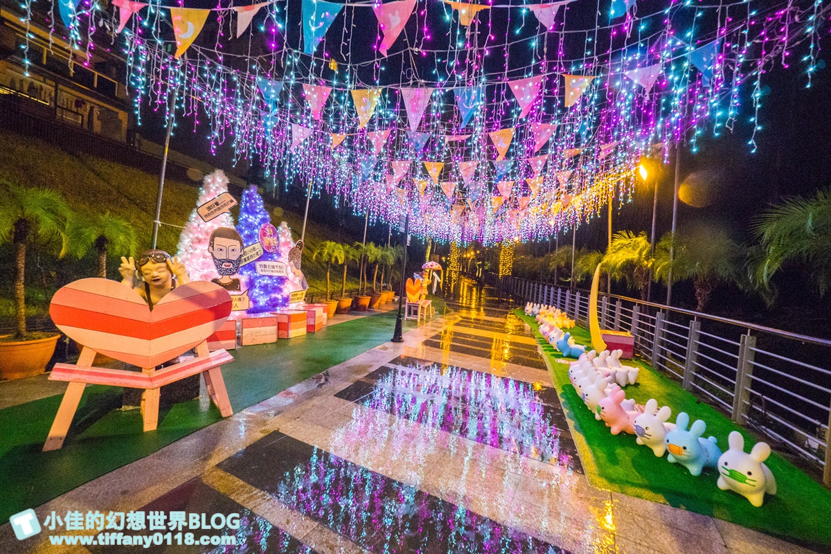 2020碧潭地景藝術「幾米 向月亮許願」/15公尺高月亮蛋糕+超萌兔子及小熊/月兔藝術大街超好拍