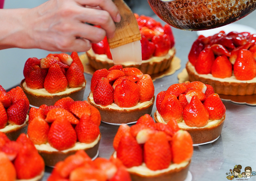 草莓蛋糕 草莓塔 乳酪塔 草莓控 高雄美食 高雄伴手禮 高雄必吃 魯道芙 前鎮美食