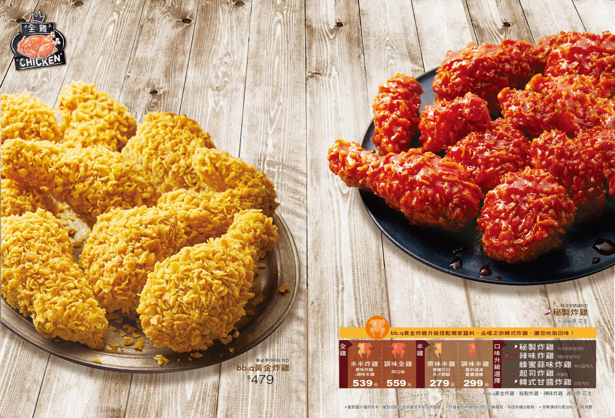 [南京復興美食]bb.q CHICKEN 旗艦店(附完整菜單)/韓劇鬼怪炸雞/世界最大的韓式炸雞店