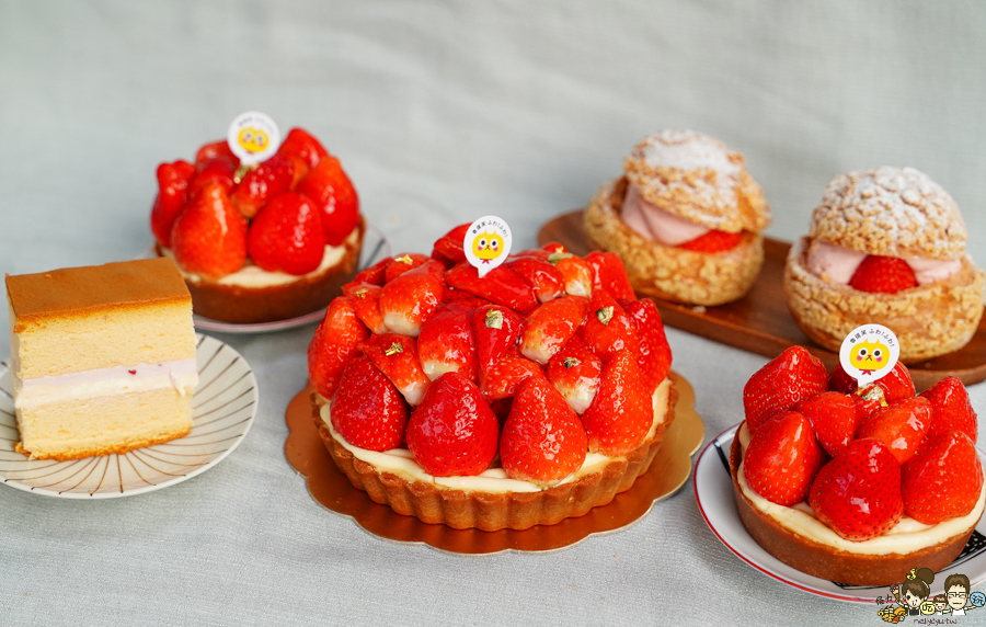 草莓蛋糕 草莓塔 乳酪塔 草莓控 高雄美食 高雄伴手禮 高雄必吃 魯道芙 前鎮美食