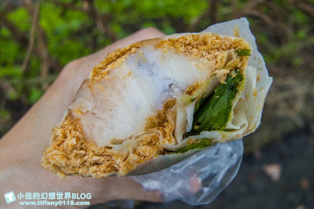 [宜蘭礁溪美食]吳記花生捲冰淇淋/現磨花生糖酥+全麥餅皮超對味/香菜可加可不加