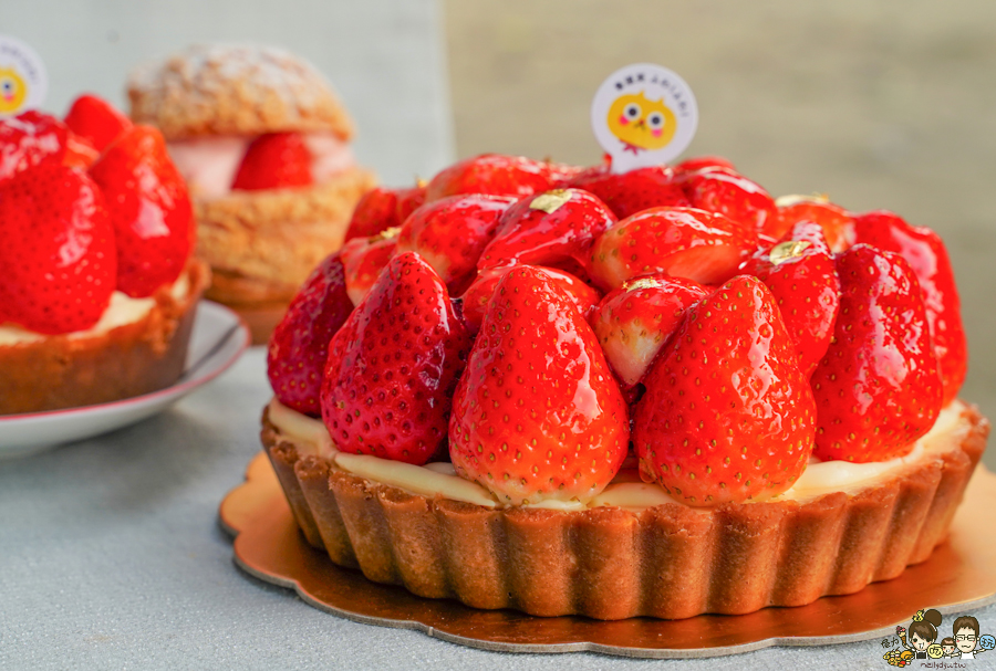 草莓蛋糕 草莓塔 乳酪塔 草莓控 高雄美食 高雄伴手禮 高雄必吃 魯道芙 前鎮美食