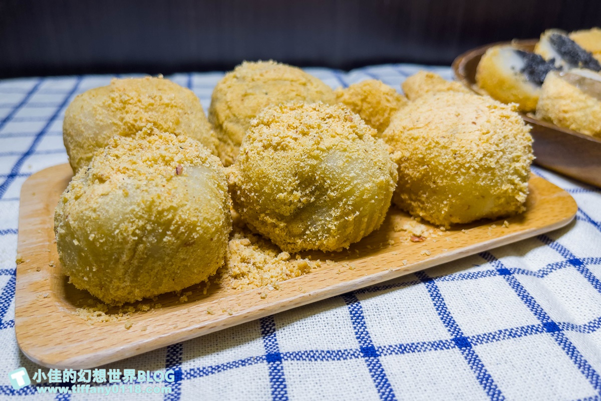 [台北美食]行天宮不老麻糬/六種口味一顆10元大顆餡多又好吃/行天宮排隊人氣銅板美食
