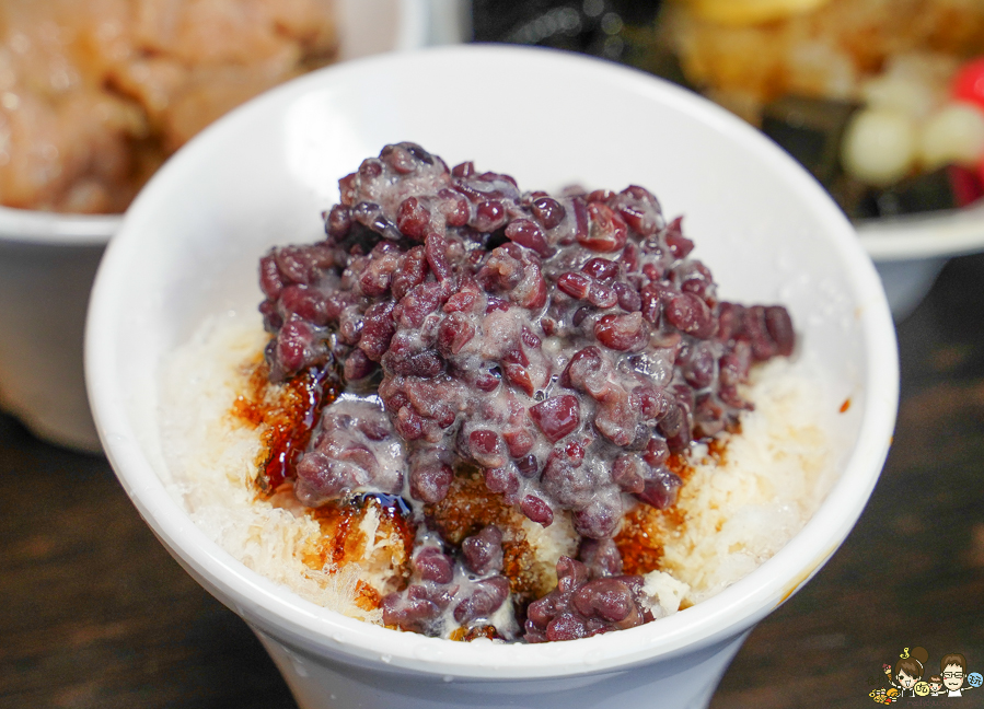 Q陳古早味黑砂糖剉冰 建工 三民 高雄美食 冰 必吃 黑糖 芋頭 仙草 湯圓
