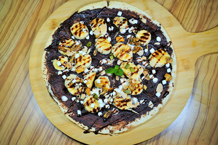 莓塔 新堀江聚餐 甜點 起司蛋糕 義大利麵 創意 披薩 聚餐 高雄咖啡館