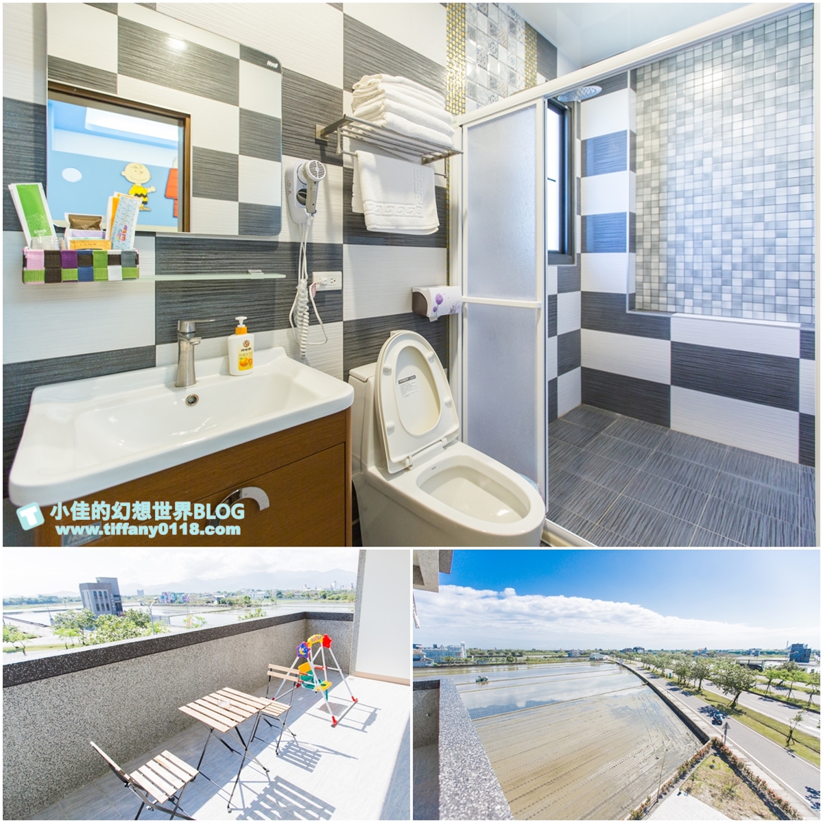 [宜蘭民宿]童萌國溜滑梯親子民宿/迎賓氣球+自製餅乾超貼心/主題造型溜滑梯房有球池和攀岩