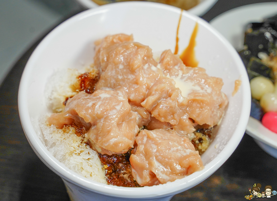 Q陳古早味黑砂糖剉冰 建工 三民 高雄美食 冰 必吃 黑糖 芋頭 仙草 湯圓