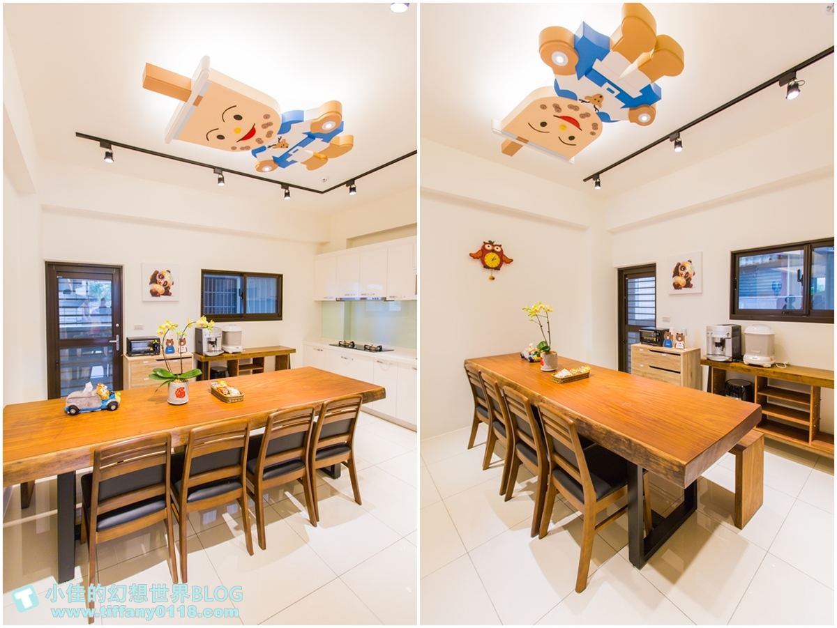 [宜蘭民宿]童樂天親子童玩民宿/米奇元素遊樂園大廳+馬可龍繽紛色系的主題滑梯房/宜蘭童玩節民宿推薦