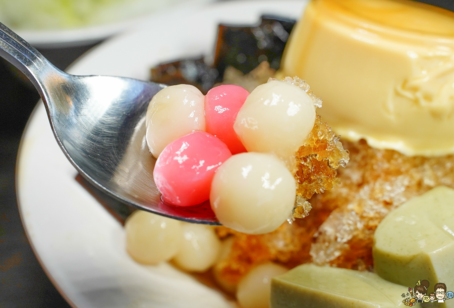 Q陳古早味黑砂糖剉冰 建工 三民 高雄美食 冰 必吃 黑糖 芋頭 仙草 湯圓